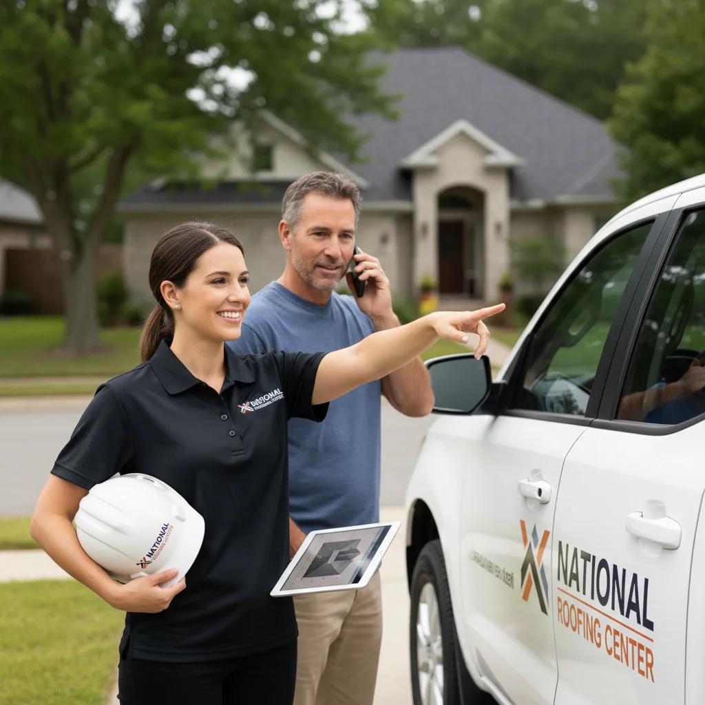National Roofing Center customer support in Liberty